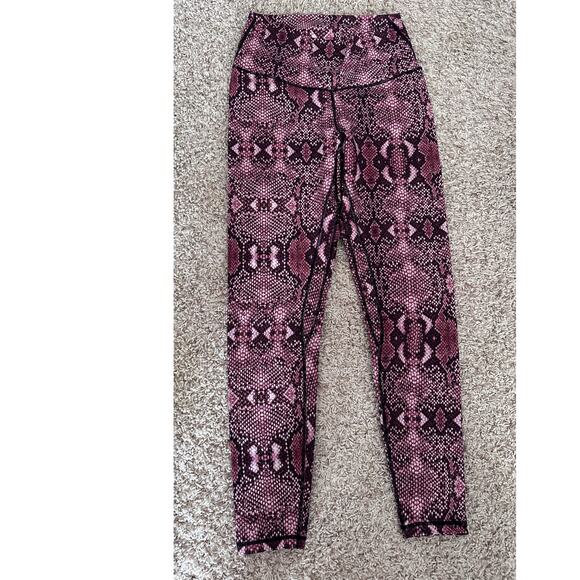COLORFULKOALA WOMEN'S HIGH WAISTED SNAKE PRINT LEGGINGS XL - Picture 1 of 2